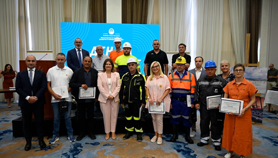 Experience That Endures: Macedonian Miners’ Day Recognition for Long-Serving Bucim Miner Ljube Kolev
